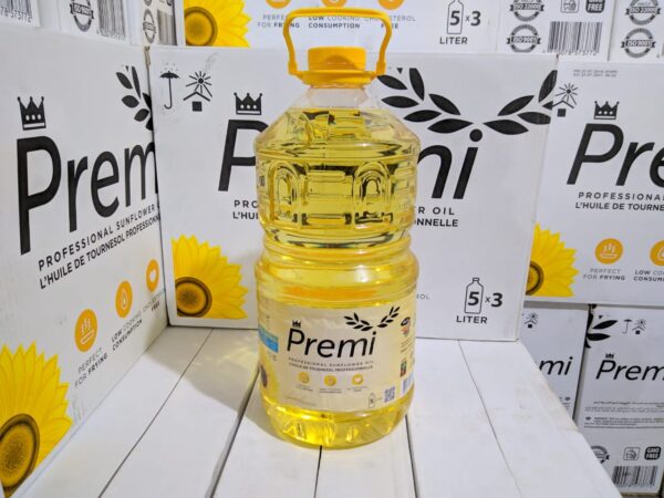 Premi Sunflower Oil 5 Litre (Ukraine) - Image 2